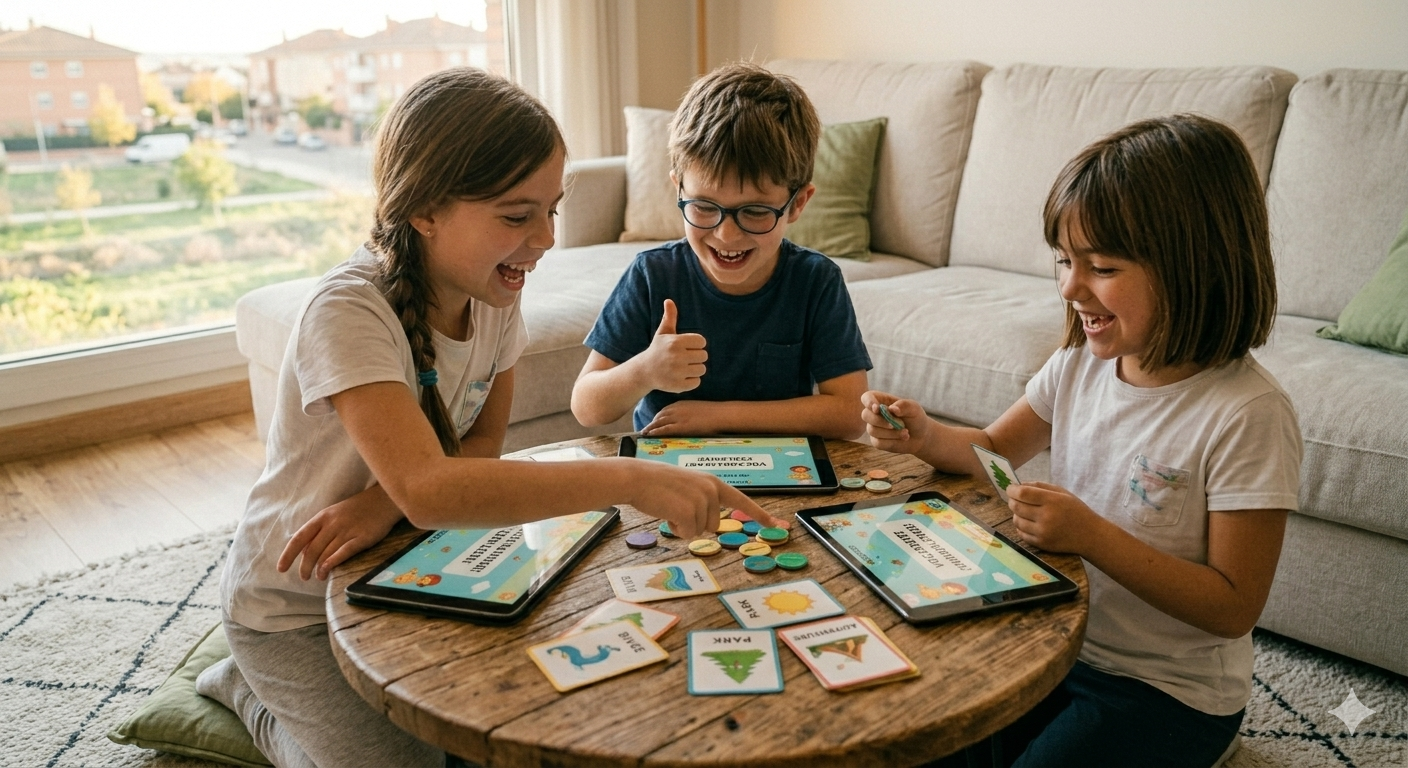 juegos grupo inglés Huerva